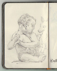 Graphite. 14 x 9 cm.