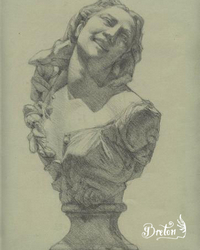 Graphite. Env. 12 x 9 po.