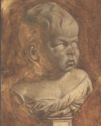 Huile sur masonite. 5 x 8 po.