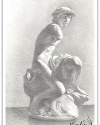 Graphite. 41 x 27 cm.