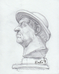 Graphite. 22 x 17 cm.