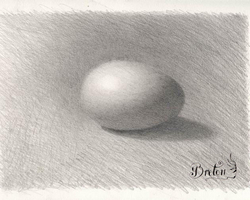 Graphite. 10 x 8 po.