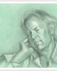 Graphite sur papier Ingres préparé au pastel. 8.5 x 11 po.