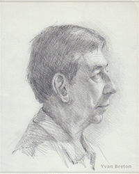 Graphite sur papier. 24 x 19 cm.